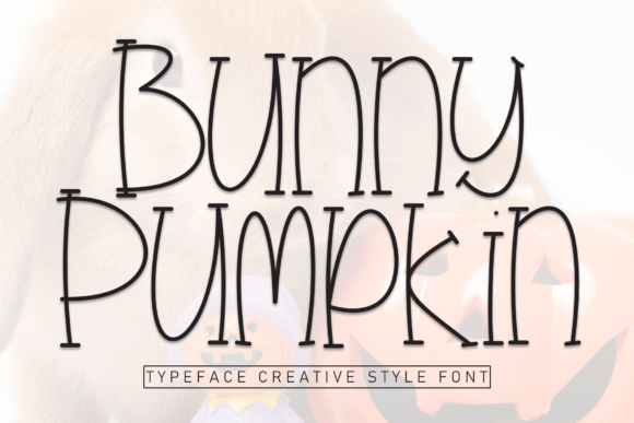 Bunny Pumpkin: A Playful Handwritten Font for Crafters
