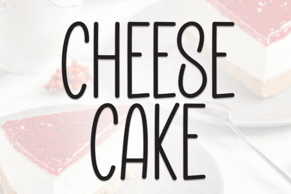 Cheese Cake Font: Sweet Playfulness for Editorial Design