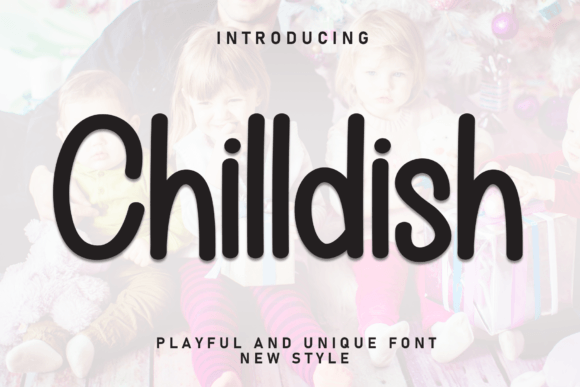 Chilldish: A Handwritten Display Font with Editorial Warmth