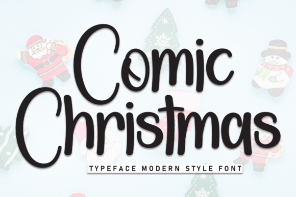 Comic Christmas Font Brings Playful Energy to Holiday Branding