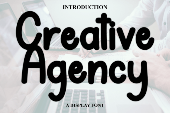 Creative Agency: A Bold Handwritten Font with a Personal Touch