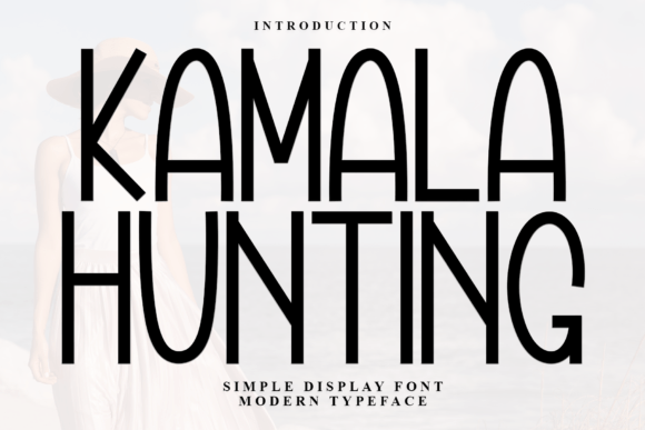 Kamala Hunting: A Display Font That Demands Attention