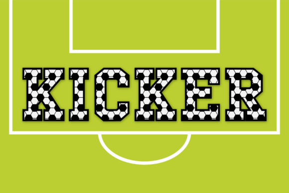 Kicker Font: A Display Typeface with Sporty Editorial Appeal