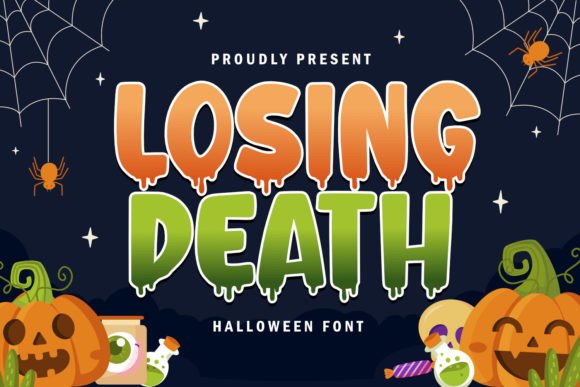 Losing Death Font Brings Dark Elegance to Editorial Design