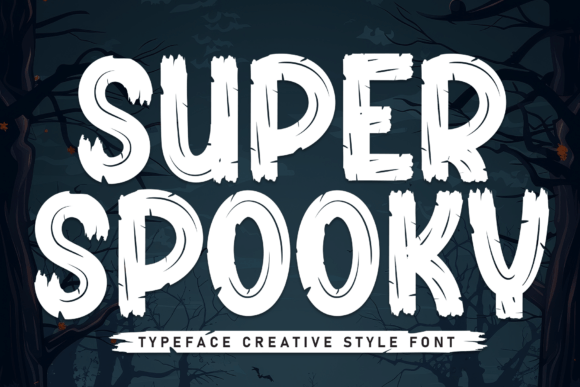 Super Spooky Brings Genuine Creepy Charm to Display Fonts