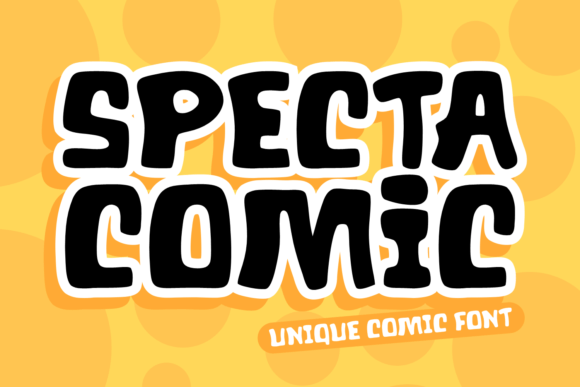 Why Specta Comic Is the Display Font Your Handmade Shop Needs